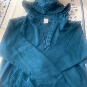 Elegant Teal Women's Hoodie